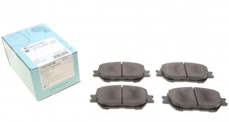 ADT342130 Колодки тормозные (передние) Toyota Camry 01-06 (131.2x58.1) BLUE PRINT подбор по vin на Brocar