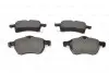 0986424457 Колодки гальмівні (передні) Opel Astra G 98-09/Zafira A 99-05/Chevrolet Astra 02-11 BOSCH підбір по vin на Brocar