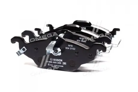 0986495223 Колодка торм. диск. OPEL ASTRA G передн. (пр-во Bosch) BOSCH підбір по vin на Brocar
