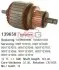 Якорь стартера Volkswagen,Seat,Skoda (пр-во HC-Cargo) 139658