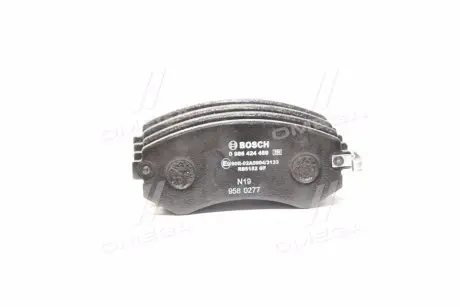 0986424489 Колодки гальмівні (передні/задні) Nissan Almera I/Patrol GR V Wagon 95- 02 BOSCH підбір по vin на Brocar