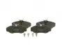 0986424565 Колодка торм. диск. LANDROVER 98- задн. (пр-во Bosch) BOSCH підбір по vin на Brocar
