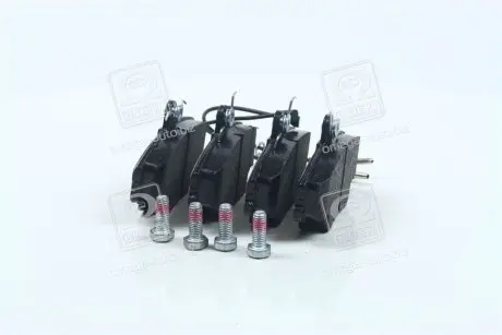 0986467720 Колодки тормозные (передние) Dacia Logan 04-/Renault 11/19/21/Peugeot 205/309 86- (с датчиками) BOSCH подбор по vin на Brocar