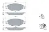 0986494039 Колодки тормозные (передние) Peugeot 206 98-/Peugeot 206+ 09-13/Peugeot 306 93-01 BOSCH підбір по vin на Brocar