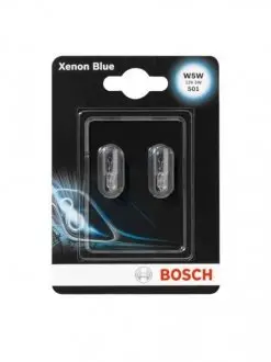 1987301033 Автолампа W5W 12V 5W W2.1x9.5d Xenon Blue (BL) BOSCH підбір по vin на Brocar
