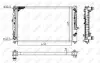 Радиатор охлаждения Audi A4/A6/VW Passat 94-05 (Economy Class) 529504A