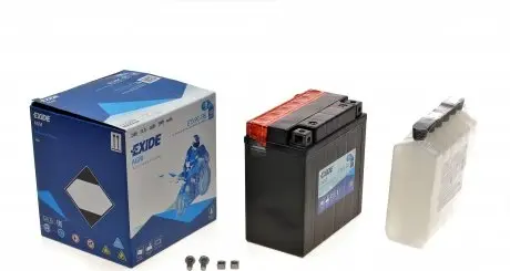 ETX9CBS Аккумуляторная батарея 9Ah/120A (135x75x139/+L/B0) (AGM) (мото) (сухозаряженный) EXIDE подбор по vin на Brocar