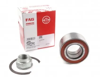 713690510 Подшипник ступицы (передней) Fiat Doblo 01- (-ABS) FAG подбор по vin на Brocar