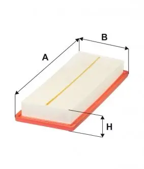 WA9689 Фильтр воздушный CITROEN, PEUGEOT (пр-во WIX-Filtron) WIX FILTERS подбор по vin на Brocar