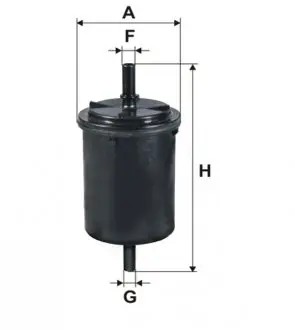 WF8034 Фильтр топл. LOGAN WF8034/PP831/1 (пр-во WIX-Filtron) WIX FILTERS подбор по vin на Brocar