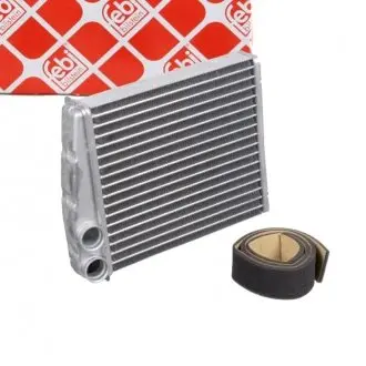 37033 Радиатор печки VW Caddy III/Skoda Octavia II 04-15 (175x185x32) FEBI BILSTEIN подбор по vin на Brocar