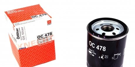 OC478 Фильтр масляный Toyota Land Cruiser 4.0-4.7 98- MAHLE / KNECHT подбор по vin на Brocar