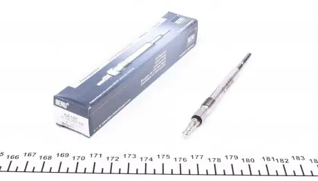 GE101 Свеча накала VW Caddy III 2.0SDI/TDI 04- (4,4V) M8x1.0 (L=117mm) BERU подбор по vin на Brocar