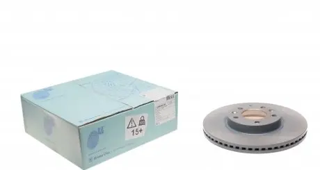 ADM543109 Диск гальмівний (передній) Mazda 6 07-13 (299x25) (з покриттям) BLUE PRINT підбір по vin на Brocar