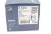 0451103316 Фільтр масляний Mitsubishi Pajero 1.8-3.5 V6 94- BOSCH підбір по vin на Brocar