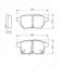 0986494328 Колодки тормозные (задние) Toyota Auris/IQ/Urban Cruiser 07- BOSCH підбір по vin на Brocar