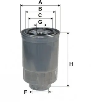 WF8061 Фильтр топл. TOYOTA WF8061/PP855 (пр-во WIX-Filtron) WIX FILTERS подбор по vin на Brocar