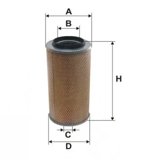 42169E Фільтр повітряний WIX FILTERS підбір по vin на Brocar