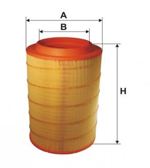 93302E Фильтр воздушный 93302E/447/8 (пр-во WIX-Filtron UA) WIX FILTERS підбір по vin на Brocar