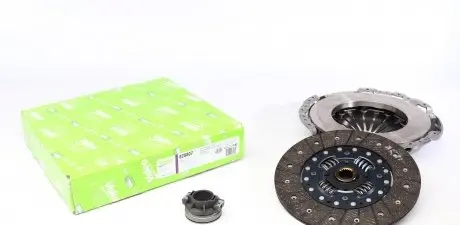 828807 Комплект зчеплення Mitsubishi L200 2.5DI-D 10-15 (d=250mm) (+вижимний) VALEO підбір по vin на Brocar