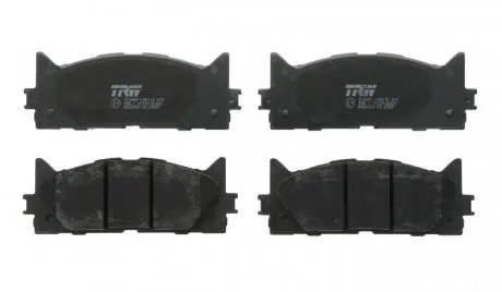 GDB3429 Колодка торм. диск. TOYOTA CAMRY передн. (пр-во TRW) TRW подбор по vin на Brocar
