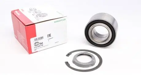 713649260 Подшипник ступицы (задней) BMW 5 (E28/E34)/7 (E23/E32) 81-95 (42x80x42) FAG подбор по vin на Brocar