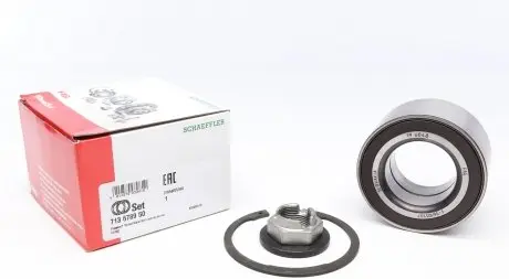 713678950 Підшипник маточини (передньої) Ford Kuga I 2.0TDCi/2.5/4x4 08- FAG підбір по vin на Brocar