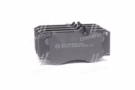 05P408 Колодка торм. диск. VW LT 28-35 передн. (пр-во LPR) LPR підбір по vin на Brocar