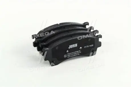572434J Колодка торм. диск. MAZDA 626 передн. (пр-во Jurid) JURID подбор по vin на Brocar