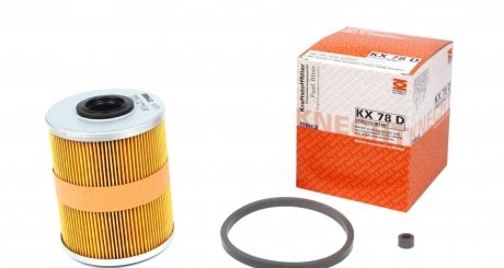 KX78D Фильтр топливный Opel Combo 1.7CDTI MAHLE / KNECHT підбір по vin на Brocar