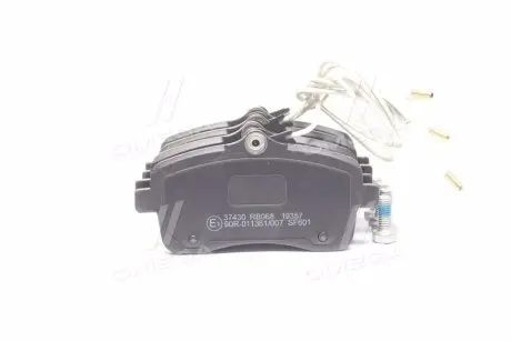 37430 Колодка торм. диск. PEUGEOT 407 передн. (пр-во ABS) A.B.S. подбор по vin на Brocar