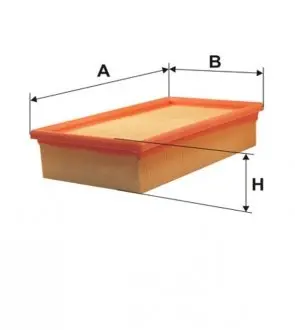 WA6582 Фильтр воздушный WA6582/AP023/1 (пр-во WIX-Filtron) WIX FILTERS подбор по vin на Brocar