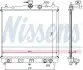 Радиатор охлаждения NISSAN, RENAULT (пр-во Nissens) 68700A