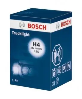 1987302441 Автолампа H4 24V 75/70W P43t Standard/Halogen Bilux BOSCH подбор по vin на Brocar