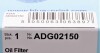 ADG02150 Фільтр масляний Chevrolet Captiva/Cruze/Orlando/Opel Antara 2.0D/2.2D 10-/Dodge Ram 1500 3.0CRD 18- BLUE PRINT підбір по vin на Brocar