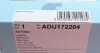 ADU172204 Фільтр повітряний Smart Fortwo 0.8CDI/1.0 07- BLUE PRINT підбір по vin на Brocar