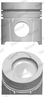 8728590000 Поршень MAN 108.0 D0824/D0826 EURO I (пр-во Nural) NURAL подбор по vin на Brocar