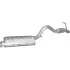 Глушитель задн. MITSUBISHI L200 (пр-во Polmostrow) 14.145