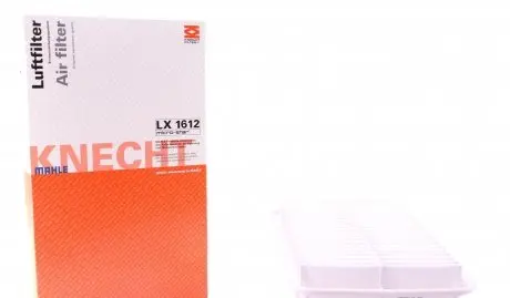 LX1612 Фильтр воздушный Lexus RX 3.0/3.5 03-08/ Toyota Camry 2.0-3.0 01-06 (44x316x193 mm) MAHLE / KNECHT подбор по vin на Brocar