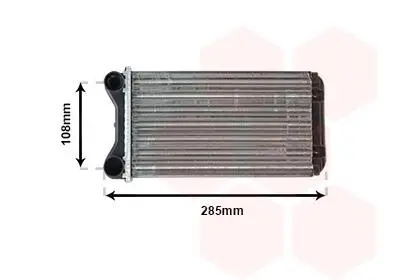 03006223 Радіатор опалювача AUDI A4 ALL 00- LHD (Van Wezel) VAN WEZEL підбір по vin на Brocar