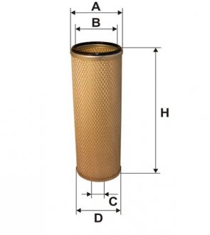 93343E Фільтр повітряний WIX FILTERS підбір по vin на Brocar