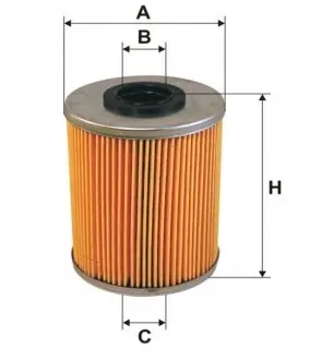 WF8166 Фільтр паливний WIX FILTERS підбір по vin на Brocar