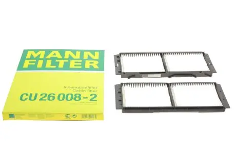 CU260082 Фільтр салону MAZDA 3 (BL) 07- (2шт.) (вир-во MANN) MANN підбір по vin на Brocar