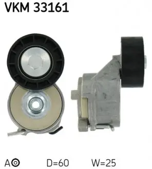 VKM33161 Натяжитель ремня генератора Fiat Scudo 1.6 HDI 07- SKF подбор по vin на Brocar