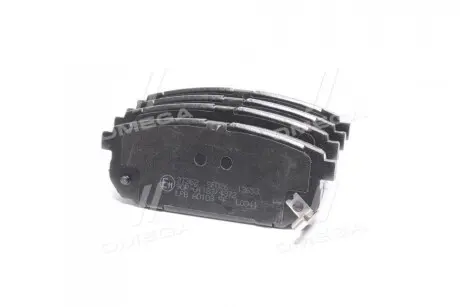 37362 Колодка гальм. диск. KIA SORENTO задн. (вир-во ABS) A.B.S. підбір по vin на Brocar