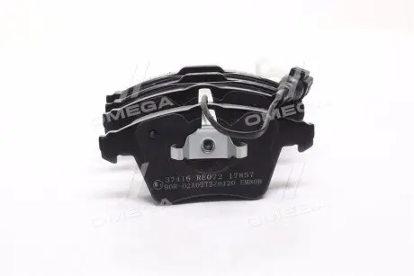 37416 Колодка гальм. диск. VW T5 16" передн. (вир-во ABS) A.B.S. підбір по vin на Brocar