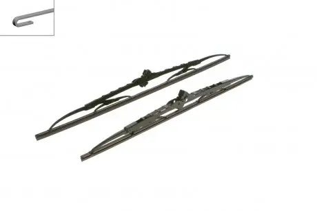 3397001727 Щітки склоочисника (550/475mm) Chevrolet Lacetti/Daewoo Nubira 94- BOSCH підбір по vin на Brocar