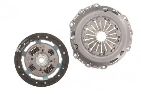 828016 Комплект зчеплення Ford Fiesta/Fusion 1.4 01-12 (d=220mm) z=17 VALEO підбір по vin на Brocar