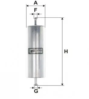 WF8035 Фільтр топл. BMW (вир-во WIX-Filtron) WF8035/PP832 WIX FILTERS підбір по vin на Brocar