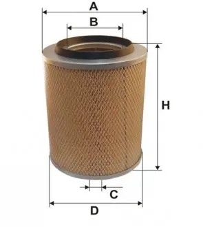 42482E Фильтр воздушный 42482E/AM418 (пр-во WIX-Filtron) WIX FILTERS подбор по vin на Brocar